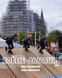 Photo Zoé JAVAUX - EURO de Skate Cross 2025